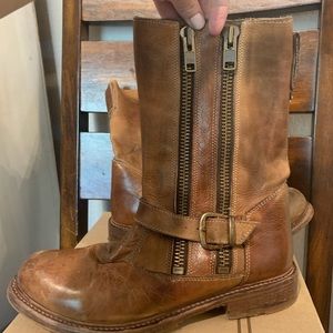 Bed Stu Hustle Mid Calf Rustic Boots, size 9